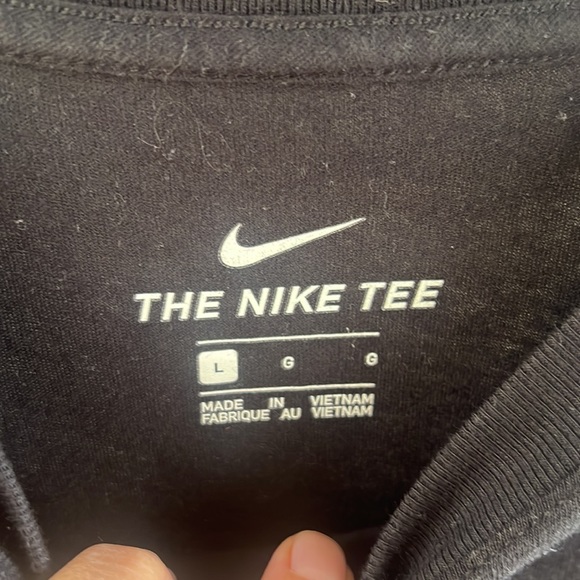 Nike Air Long Sleeve Tee XL Black - Picture 3 of 5